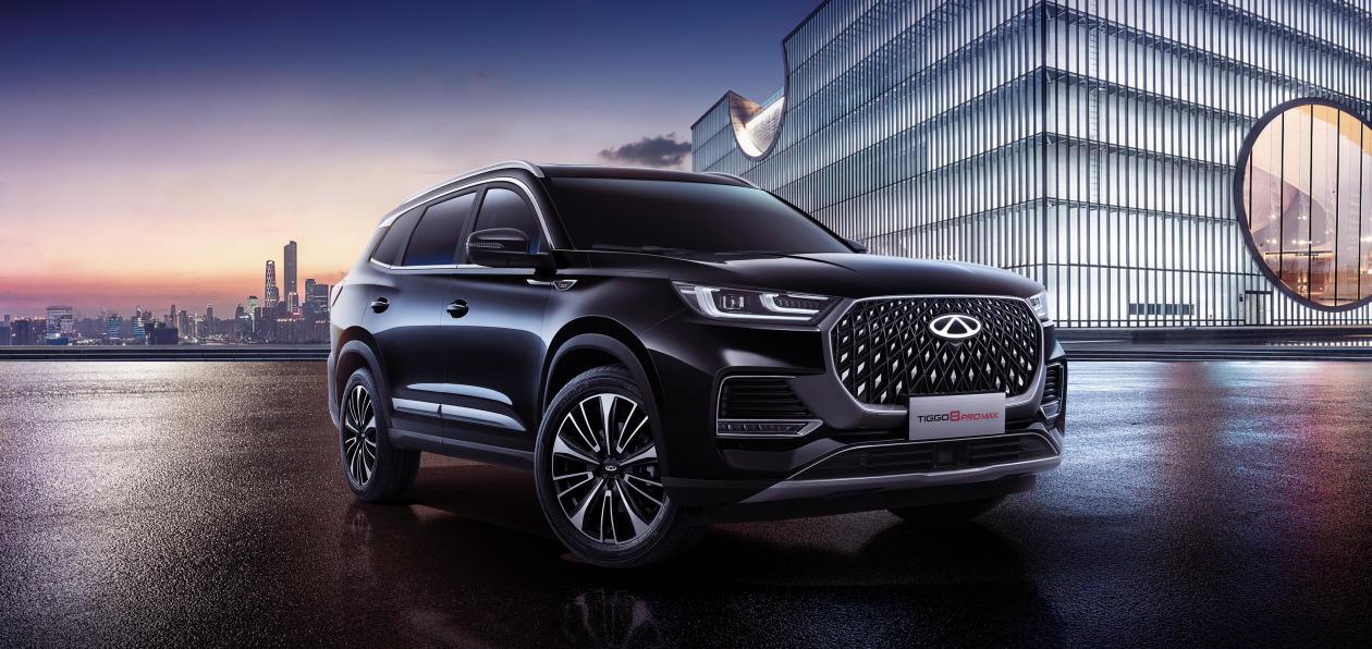 Chery показал обновленный Tiggo 8 Pro Max для России