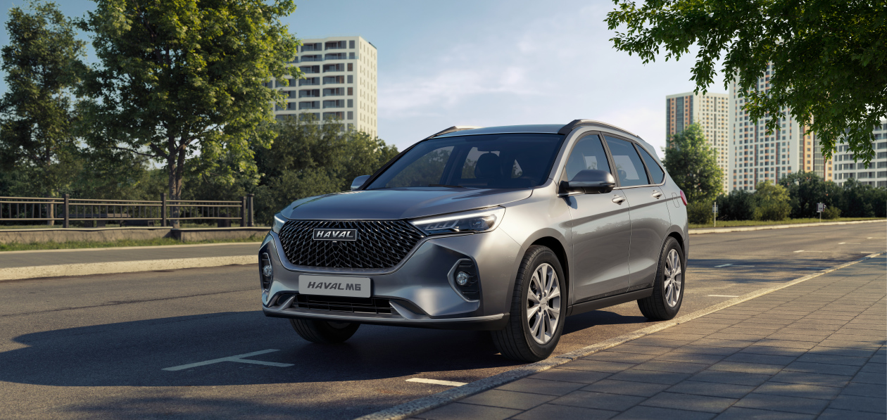 Haval M6 прибыл в Петербург