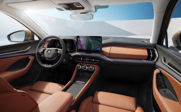 Skoda показала интерьер Kodiaq и Superb нового поколения