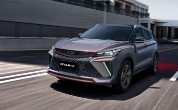 Обновленный Geely Coolray станет доступен в России в четырех комплектациях