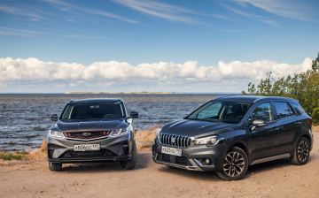 Тест-драйв Suzuki SX4 против Geely Coolray: битва «азиатов»