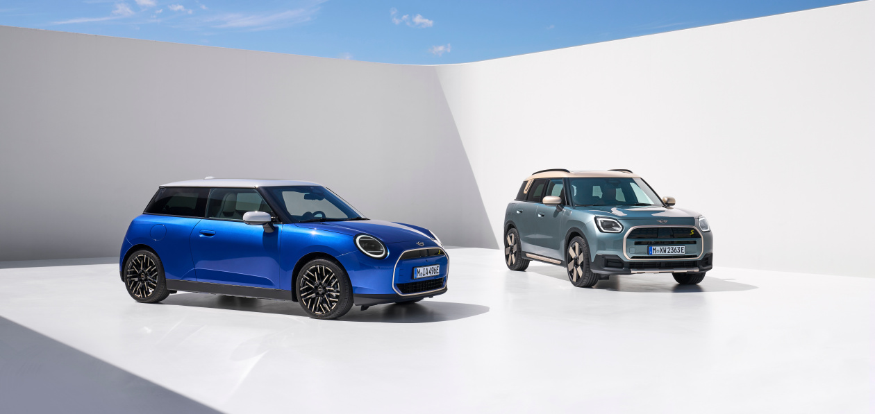 Mini рассекретил электроверсии новых Cooper и Countryman