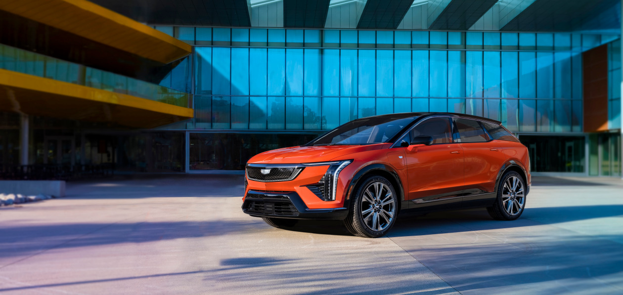 Cadillac рассекретил электрокроссовер Optiq