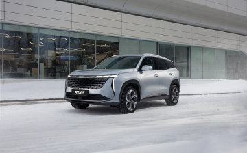 В России представили Geely Atlas нового поколения