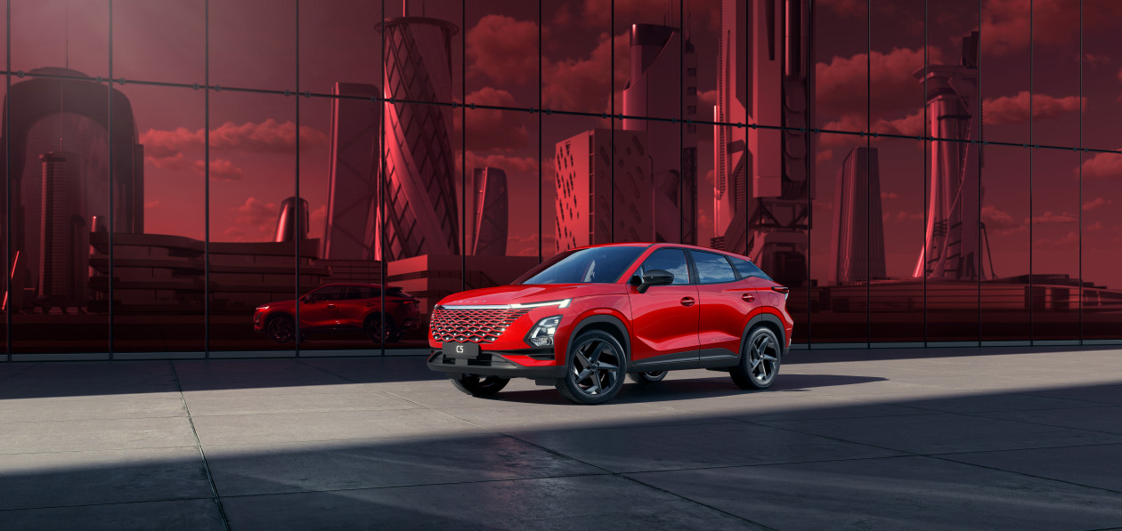 Omoda C5 «покраснела»: бренд представил новую спецсерию Trendy Red