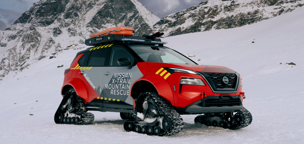 Nissan показал модификацию X-Trail e-4ORCE для горных спасателей