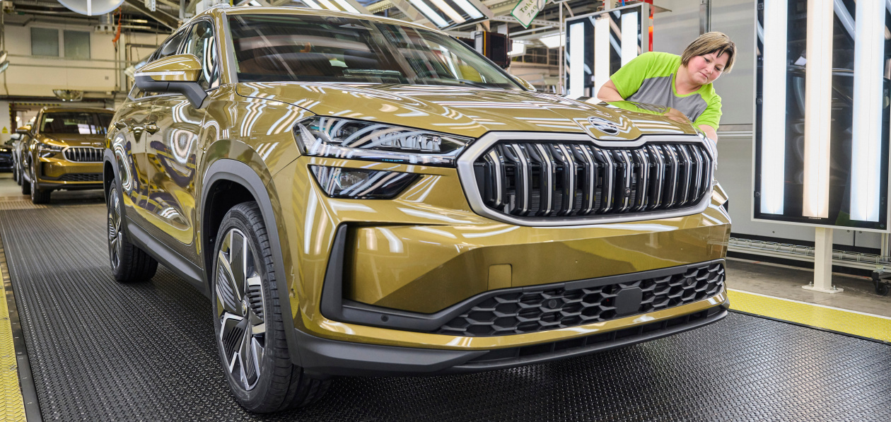 Skoda запустила серийное производство нового Kodiaq