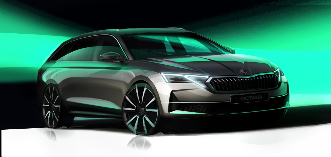 Skoda назвала дату премьеры обновленной Octavia