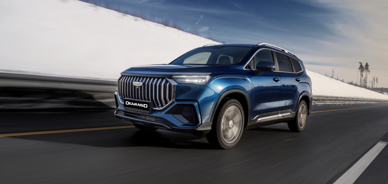 В России стартовали продажи Geely Okavango