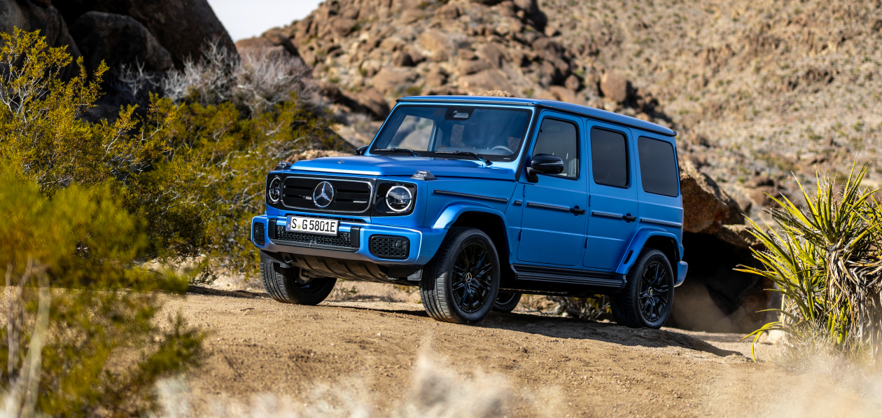 Mercedes представил электрический «Гелендваген»