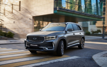 В России представили обновленный кроссовер Geely Monjaro
