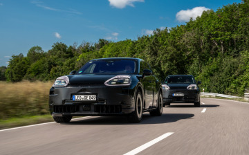 Porsche тестирует полностью электрический Cayenne