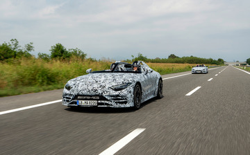 Mercedes вывел на финальные тесты новый родстер AMG PureSpeed