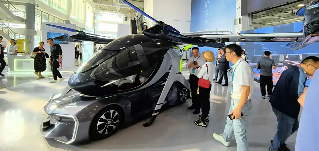 Chery показала летающий автомобиль