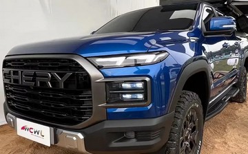 В сети появились шпионские фотографии пикапа Chery KP11