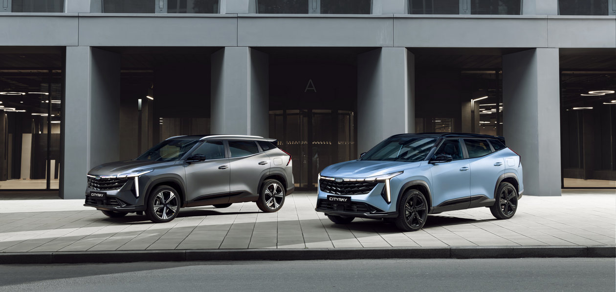 В России начались продажи нового Geely Cityray