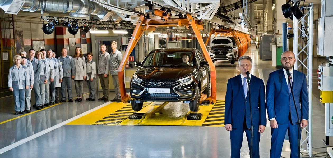 Lada Aura пошла в серию