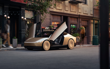 Илон Маск представил роботакси и робовэн