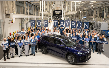 Volkswagen Tayron встал на конвейер в Вольфсбурге
