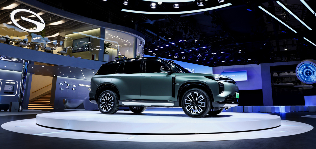 В Китае показали новый кроссовер GAC S7