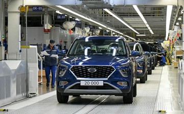 «Автомобильный завод АГР» выпустил 20-тысячный Solaris