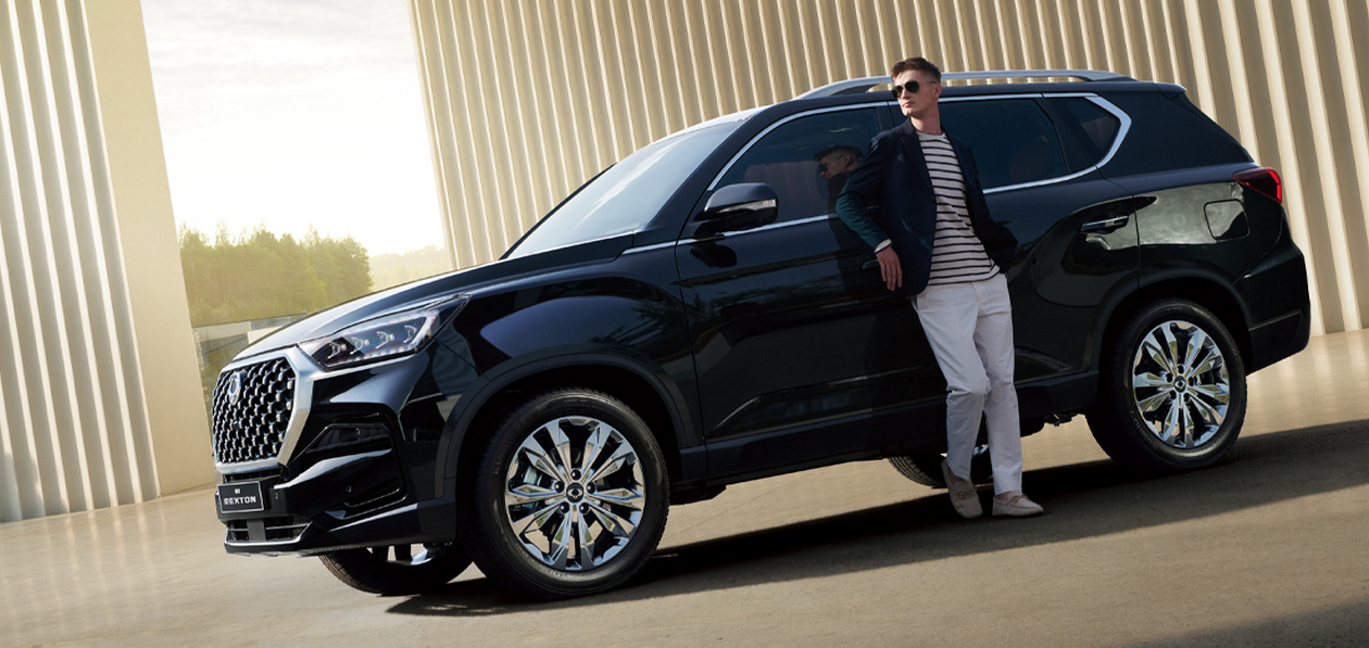В Россию едет внедорожник KGM Rexton