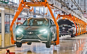 Lada Vesta с 6-ступенчатой «механикой» встала на конвейер