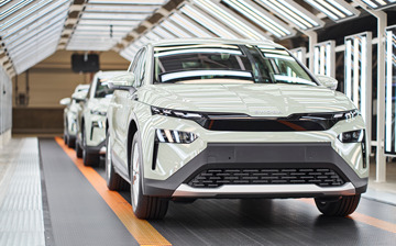 Новый Skoda Elroq встал на конвейер