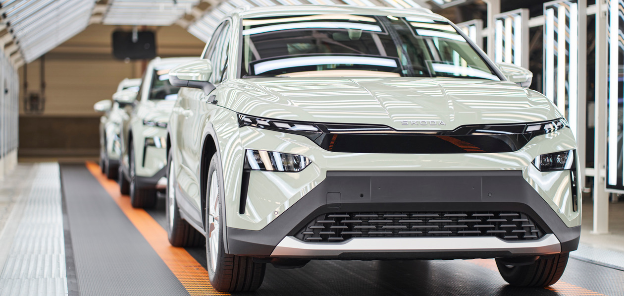 Новый Skoda Elroq встал на конвейер