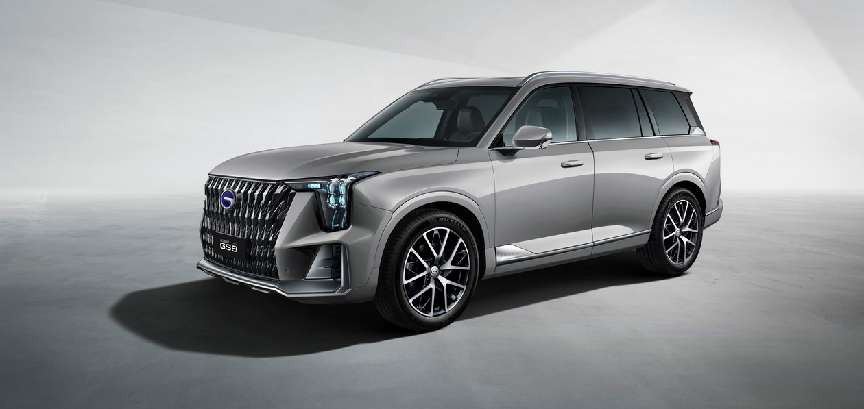 GAC рассекретил технические характеристики GS8 Dragon