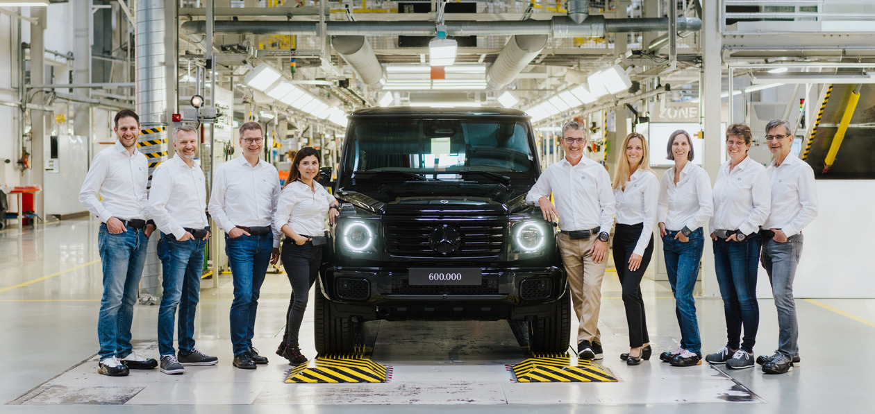 Mercedes выпустил 600-тысячный «Гелендваген»
