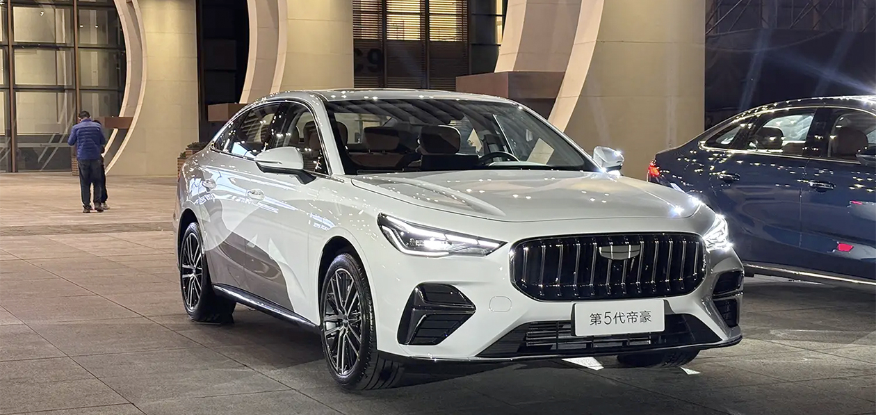 В Китае начались продажи нового Geely Emgrand