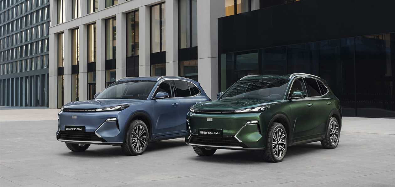 Geely EX5 EM-i получил рублевый ценник