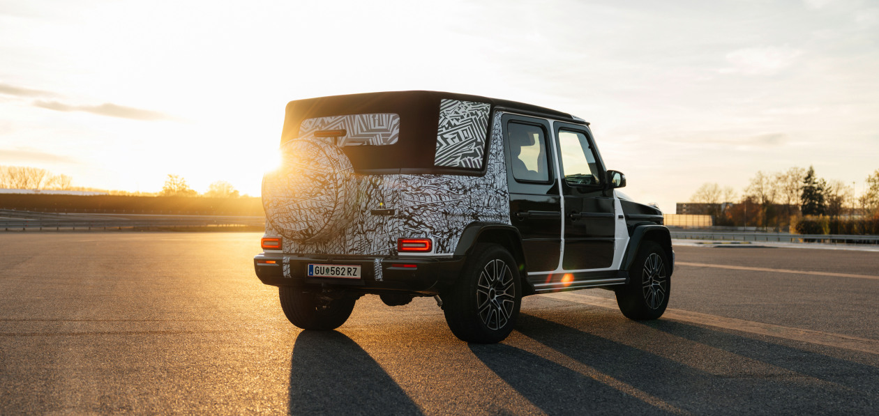 Mercedes тестирует «Гелендваген» с кузовом кабриолет