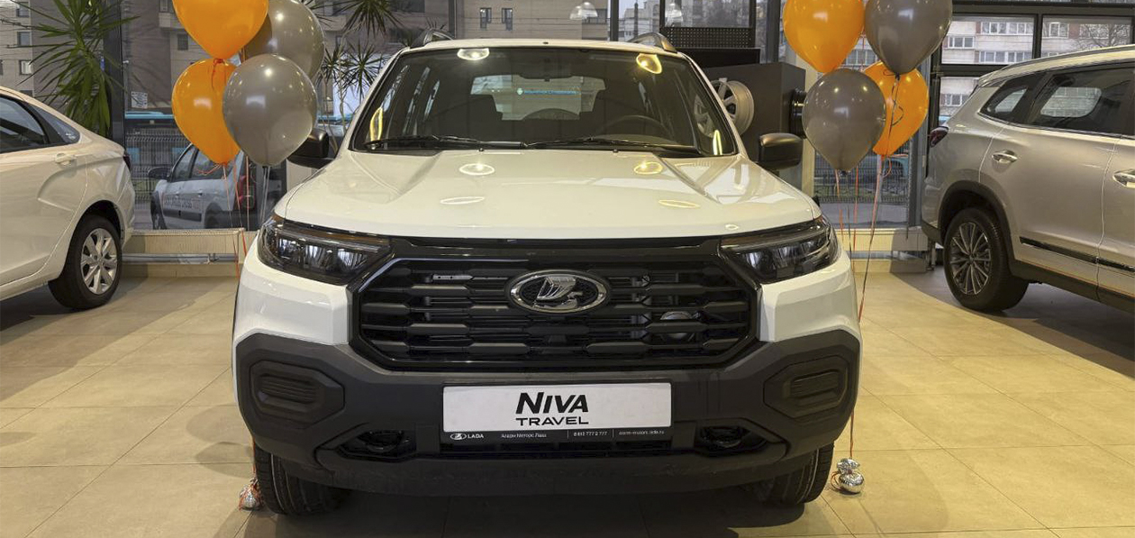 Обновленная Lada Niva Travel доехала до Петербурга