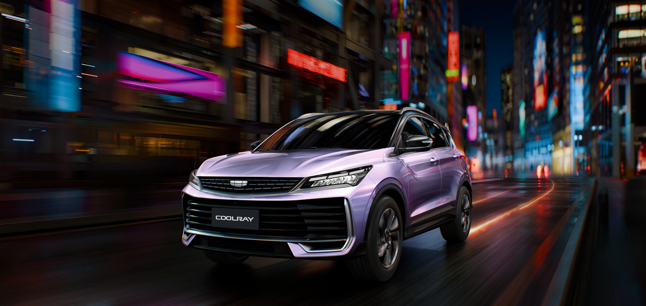 Geely превратил новый Coolray в серого единорога