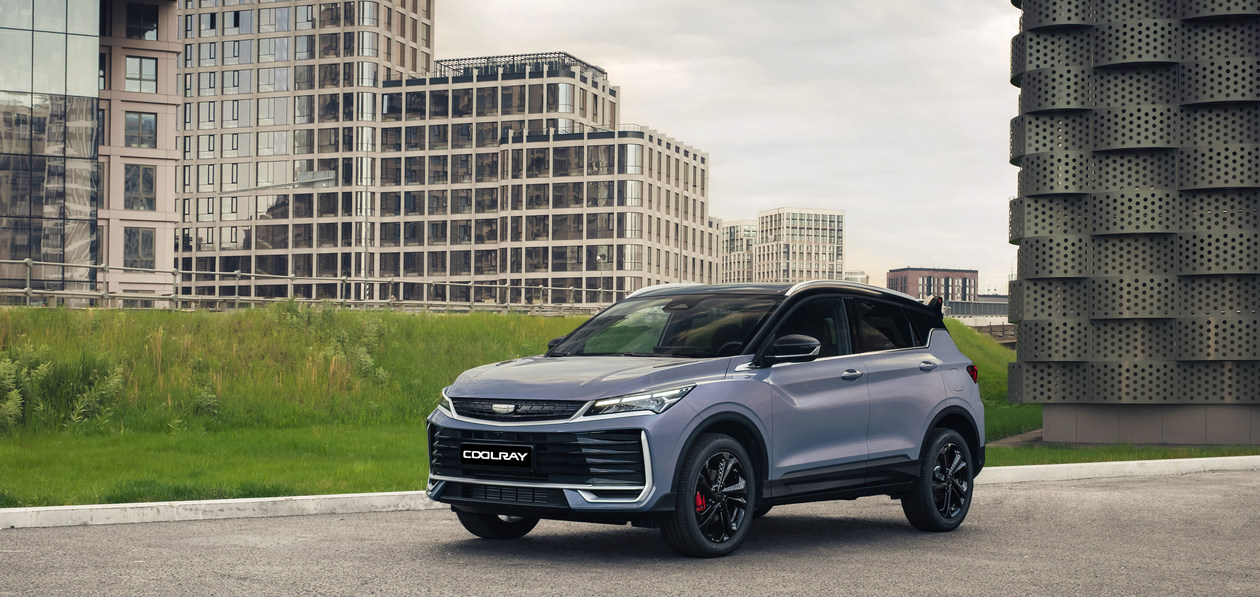 В России начались продажи нового Geely Coolray