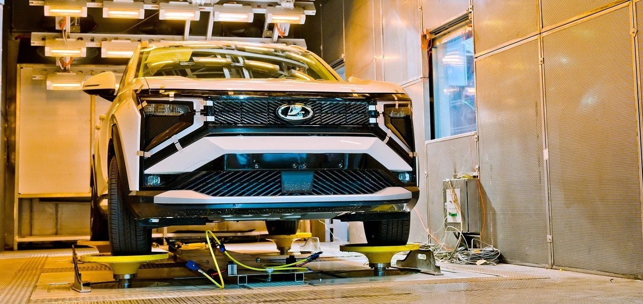 Кроссовер Lada Azimut подвергся новому испытанию