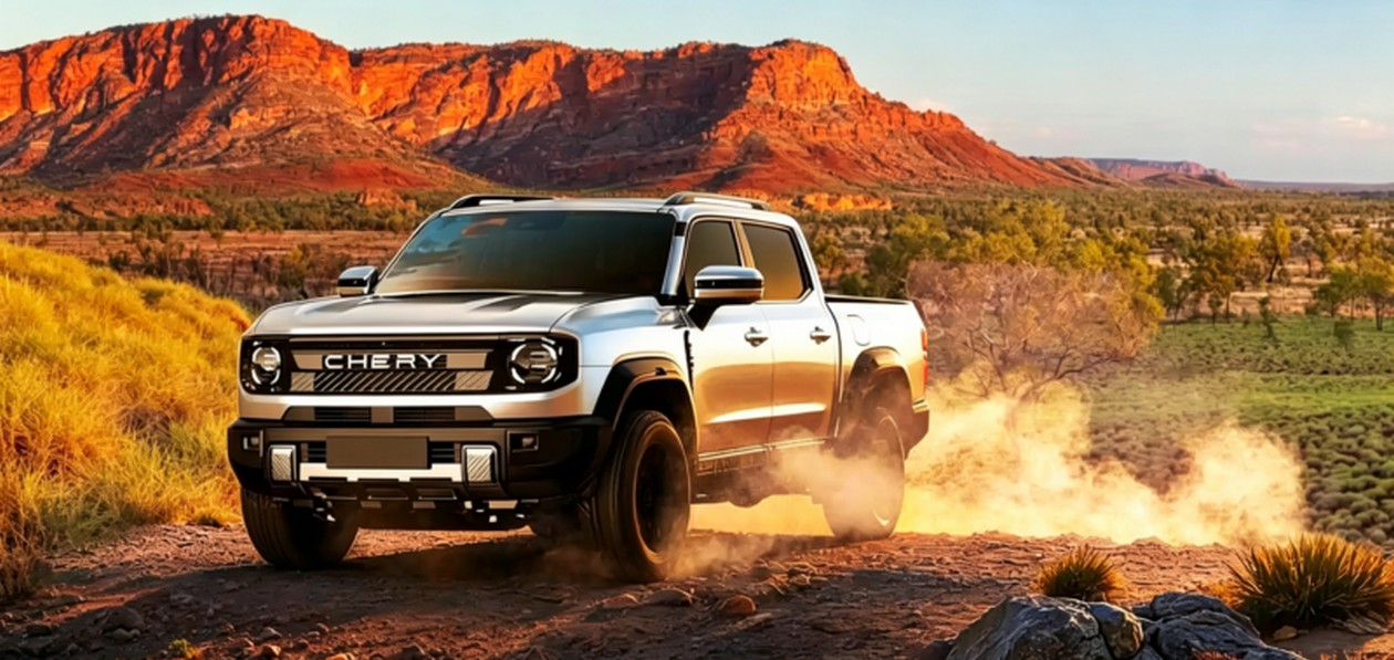 Chery рассекретила новый пикап Stockman