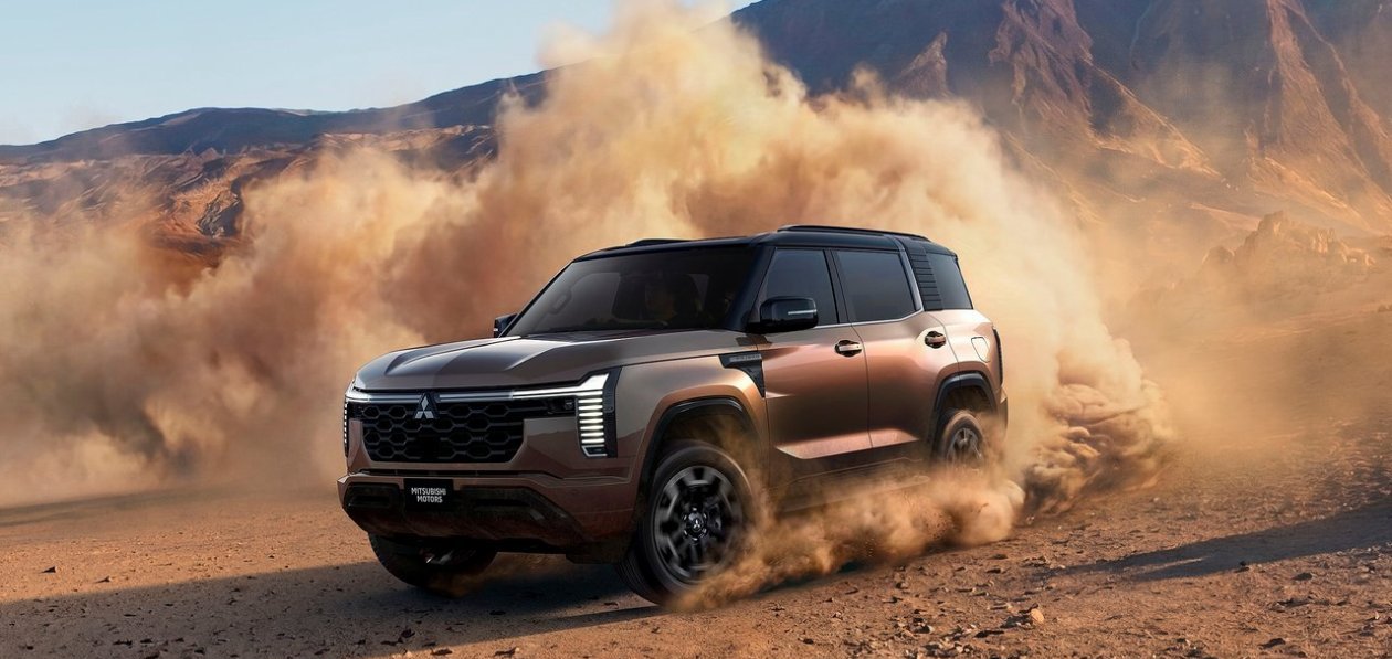 Mitsubishi представила новый Pajero с рамной конструкцией и дизелем