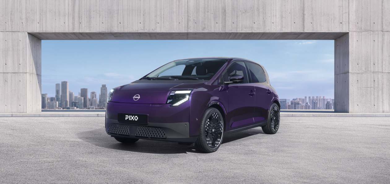 Nissan представила электрический городской PIXO для Европы