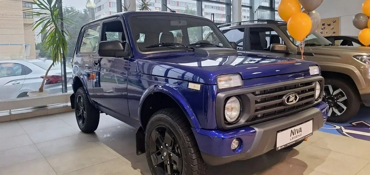 Обновленная Lada Niva Legend приехала в Петербург