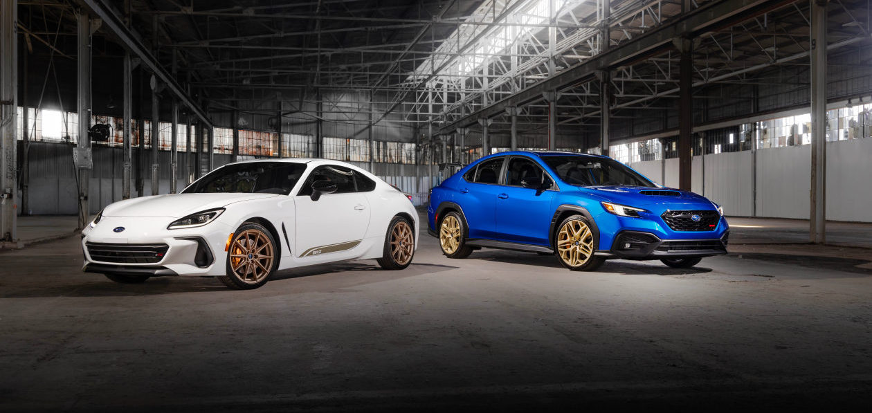 Subaru показала юбилейные WRX GD25 и BRZ ZC15