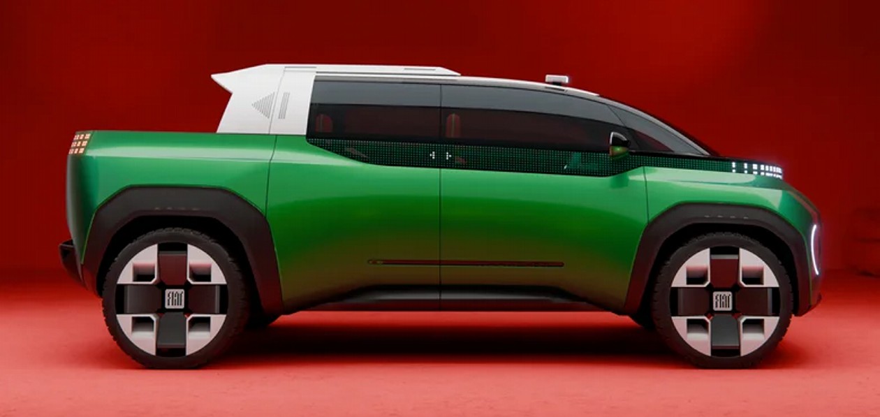 Fiat показал минивэн, который превращается в пикап