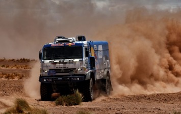 Гоночные «Камазы» будут оснащаться шинами Continental