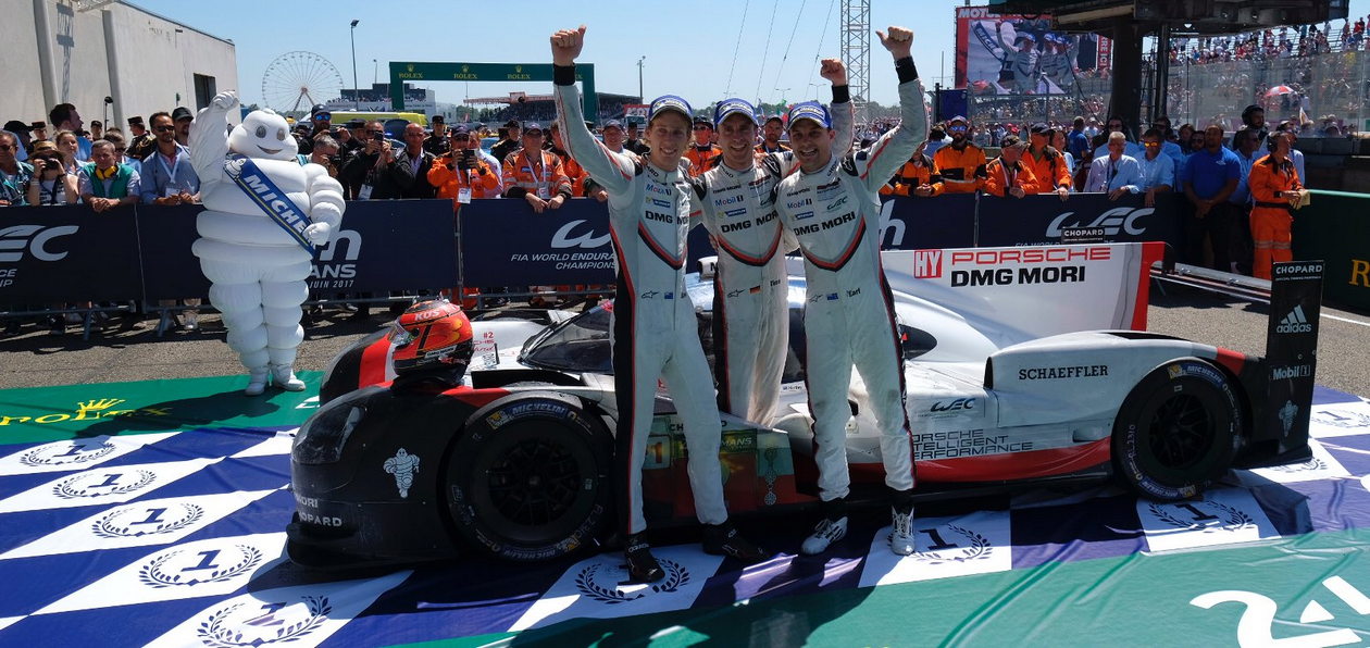 Команда Porsche выиграла «24 часа Ле-Мана»