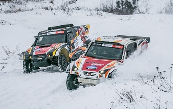 Снежная битва: в Подмосковье стартовал Кубок России по ралли-рейдам