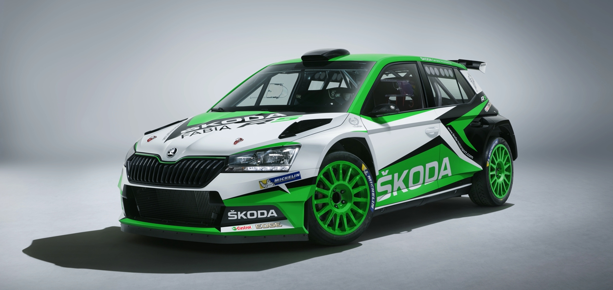 Skoda обновила ралли-кар Fabia R5 к автосалону в Женеве