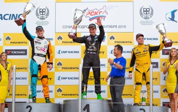 Подиум пилота Carville Racing на этапе в Сочи