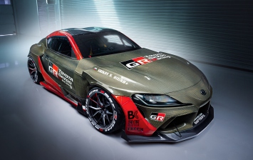 Toyota представила в России дрифт-версию новой GR Supra